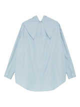 Ami Paris Shirts Clear Blue