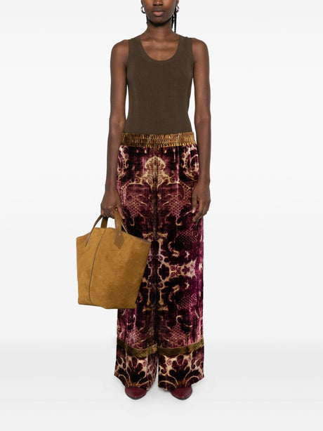 Pierre Louis Mascia Trousers Bordeaux