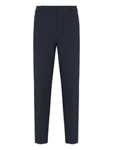 Emporio Armani Seersucker nylon chino trousers