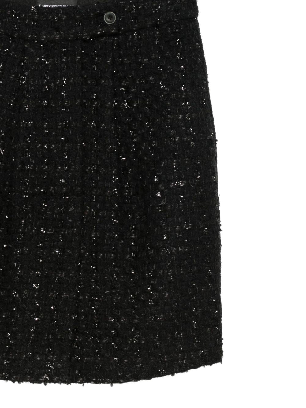 Emporio Armani Tweed sequin mini skirt