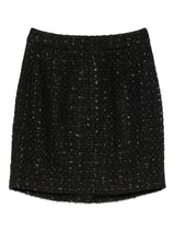Emporio Armani Tweed sequin mini skirt