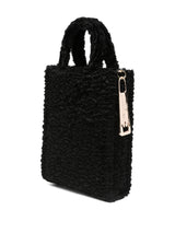 La Milanesa Faux-fur double-handle tote bag