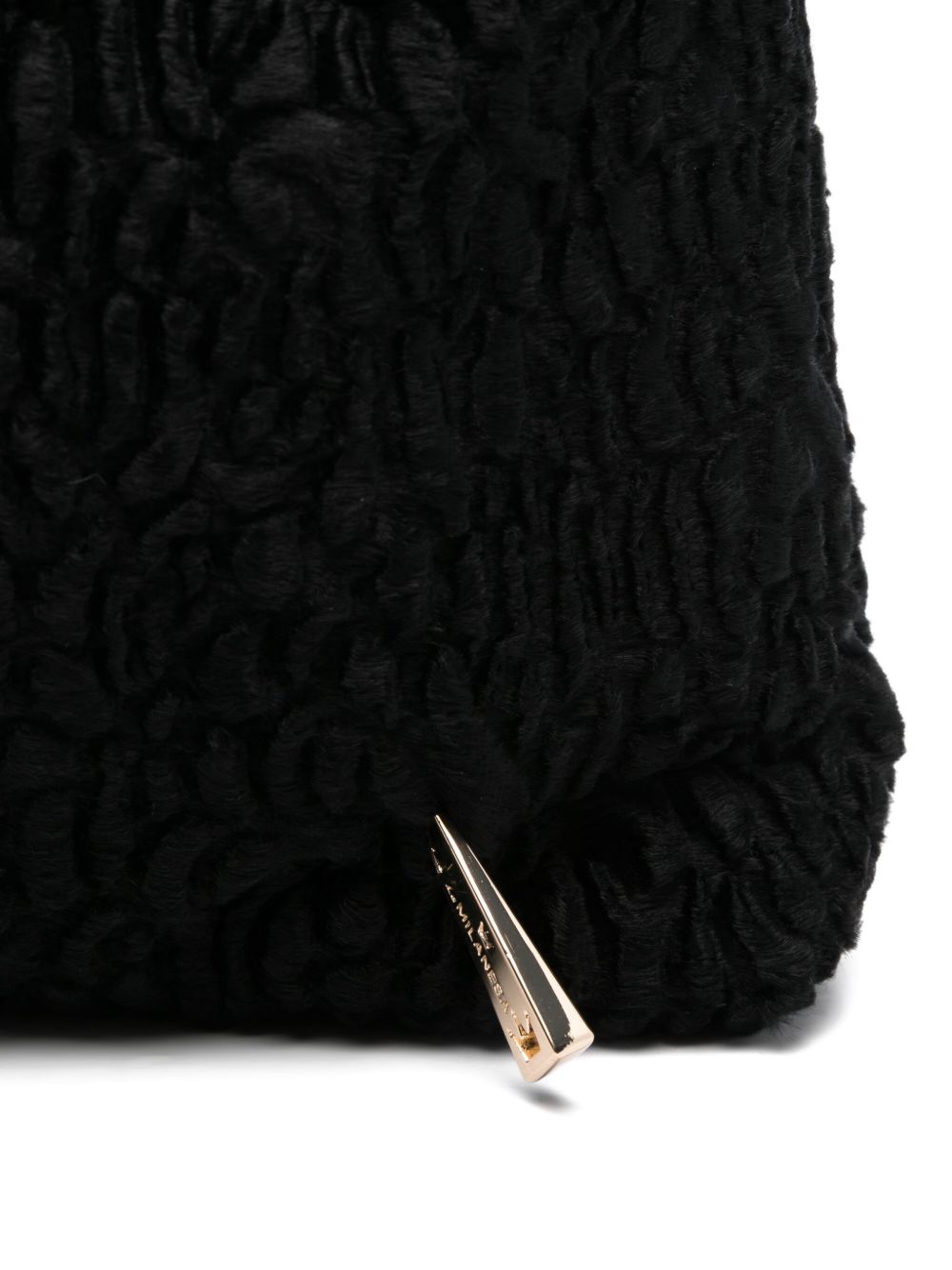 La Milanesa Textured tote bag