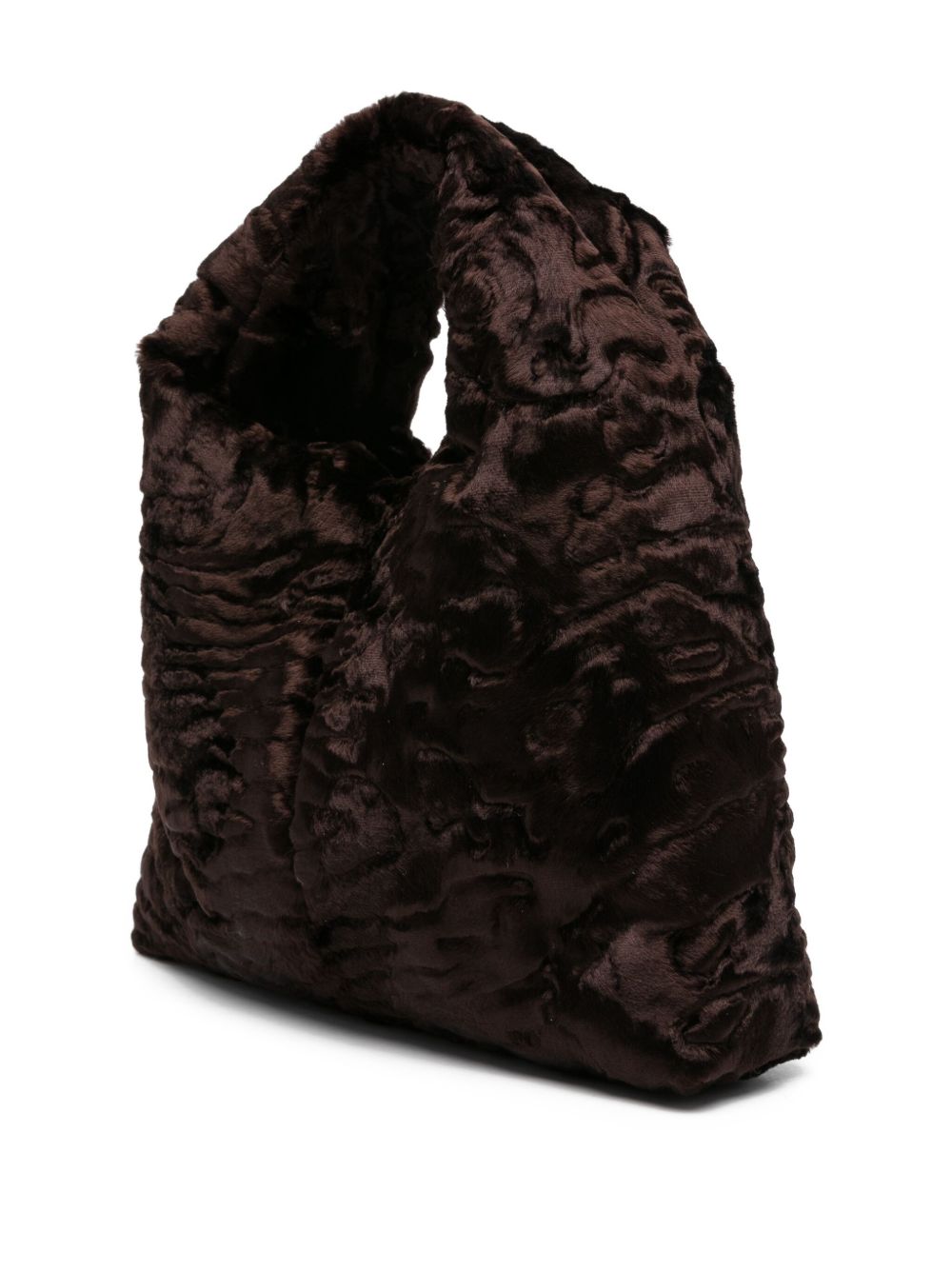 La Milanesa Textured tote bag