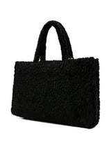 La Milanesa Textured-effect tote bag