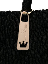 La Milanesa Textured-effect tote bag