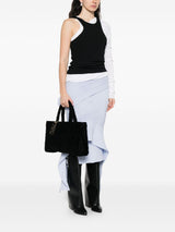 La Milanesa Textured-effect tote bag