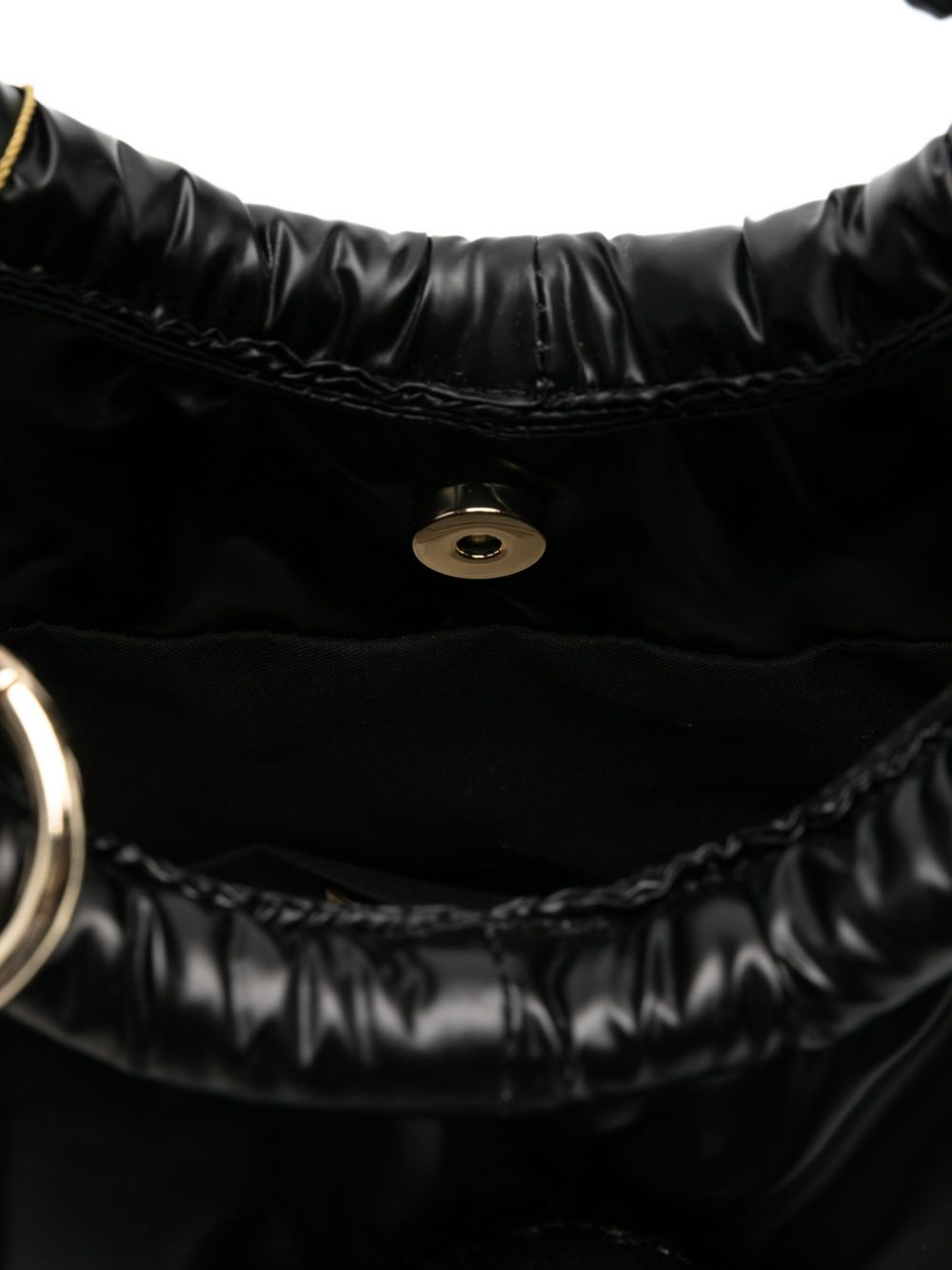La Milanesa Klodiana padded circle-detail tote bag