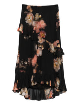 Zimmermann Floral-print ruffled skirt
