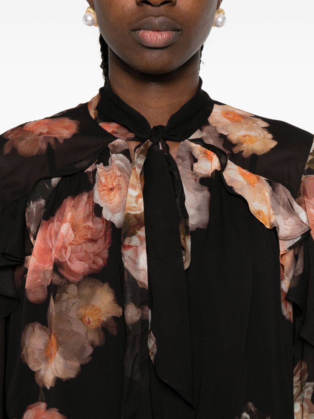 Zimmermann Hypnotic Printed Blouse