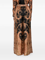 Zimmermann Paisley-print drawstring trousers