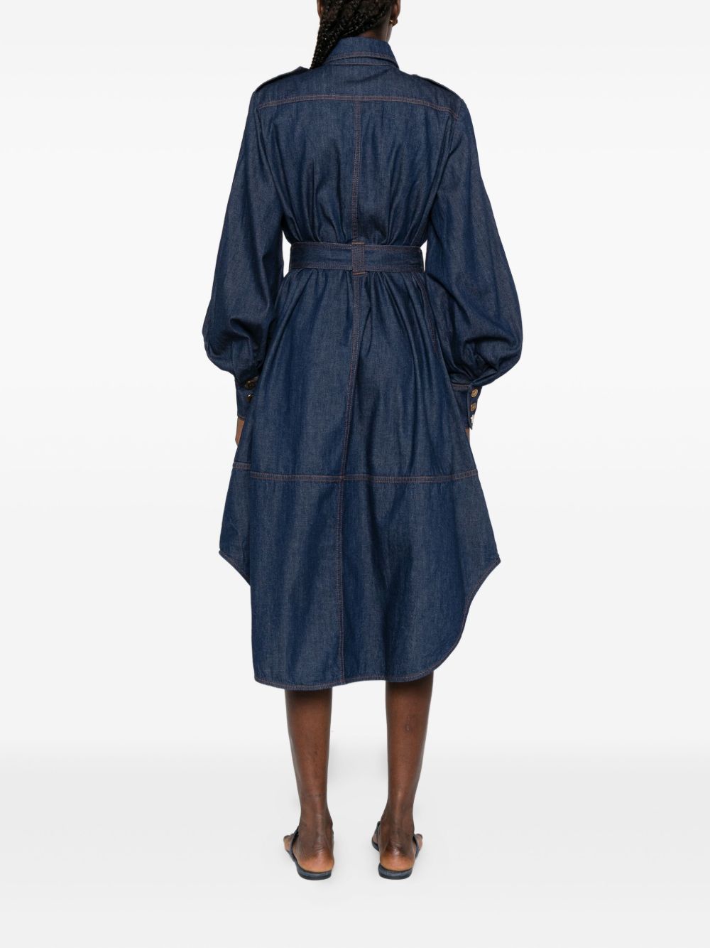 Zimmermann Belted denim shirt dress