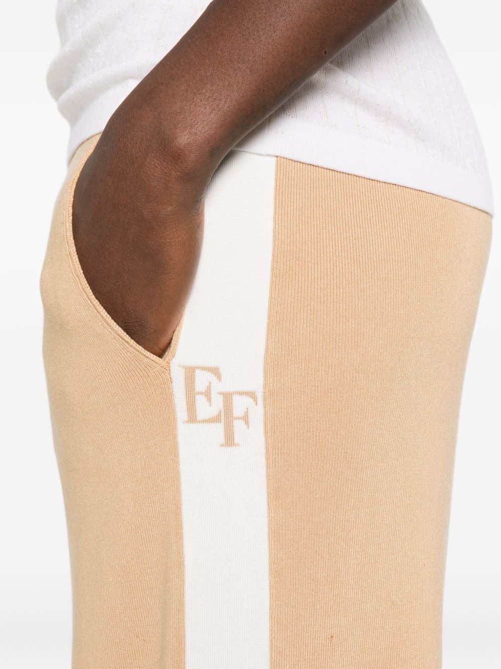 Elisabetta Franchi Trousers Beige
