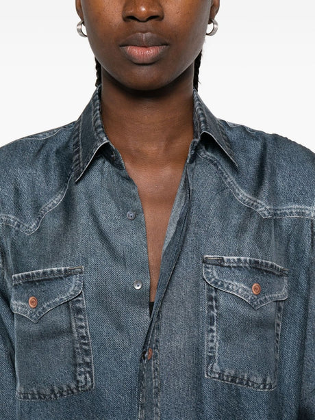 Pierre Louis Mascia Shirts Blue