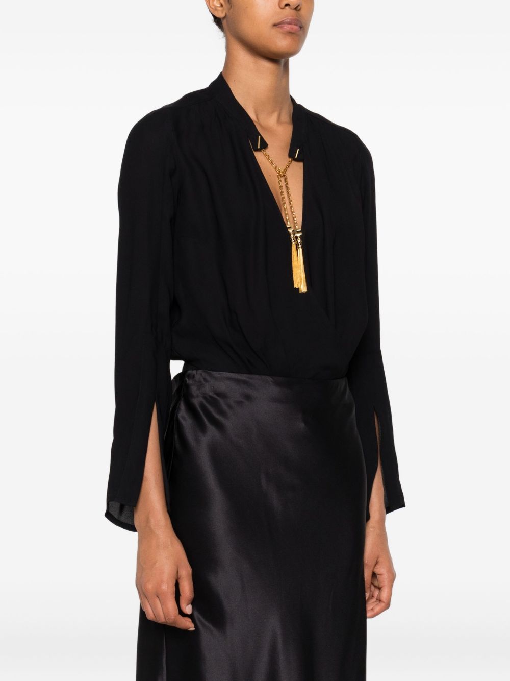 Elisabetta Franchi Top Black