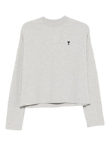 Ami Paris Sweaters Light Grey