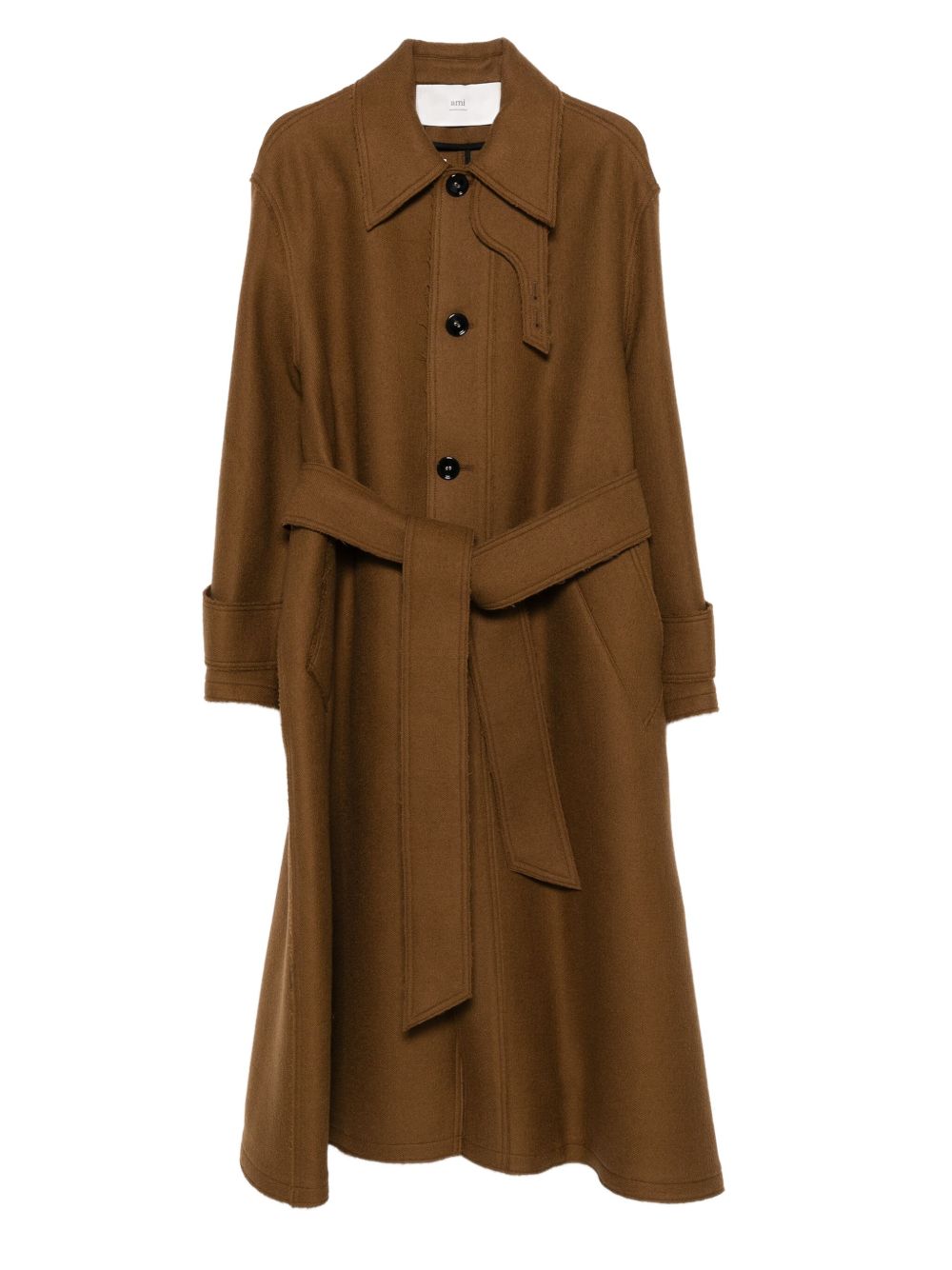 Ami Paris Coats Brown