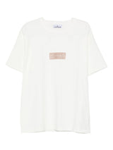 Stone Island T-shirts and Polos White