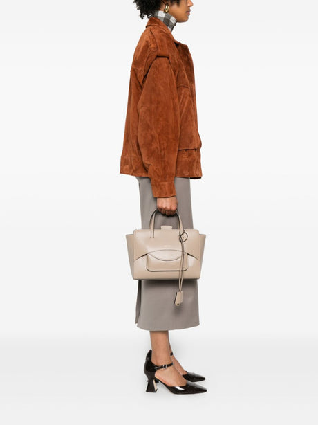 HIDESINS Small leather tote bag