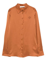 Zimmermann Embroidered silk shirt