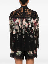 Zimmermann Lace-trimmed floral blouse
