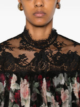 Zimmermann Lace-trimmed floral blouse
