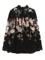 Zimmermann Lace-trimmed floral blouse