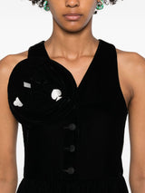 Emporio Armani Button-fastening V-neck jumpsuit