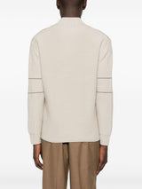 Emporio Armani High-neck striped sweater