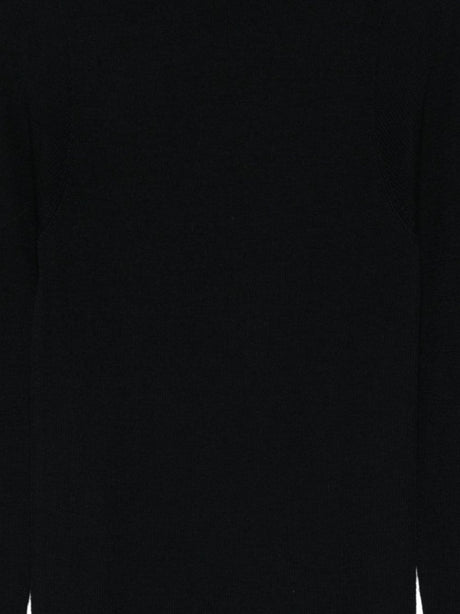 Emporio Armani Mock-neck wool sweater