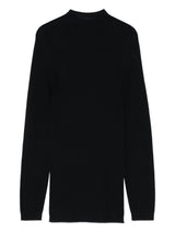 Emporio Armani Mock-neck wool sweater