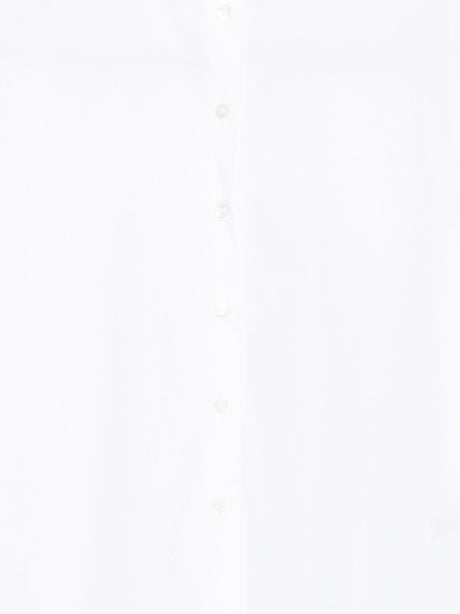 Emporio Armani Button-front curved-hem shirt