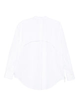Emporio Armani Button-front curved-hem shirt