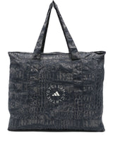 Adidas By Stella McCartney Foldable bag with a slightly shiny crocodile print