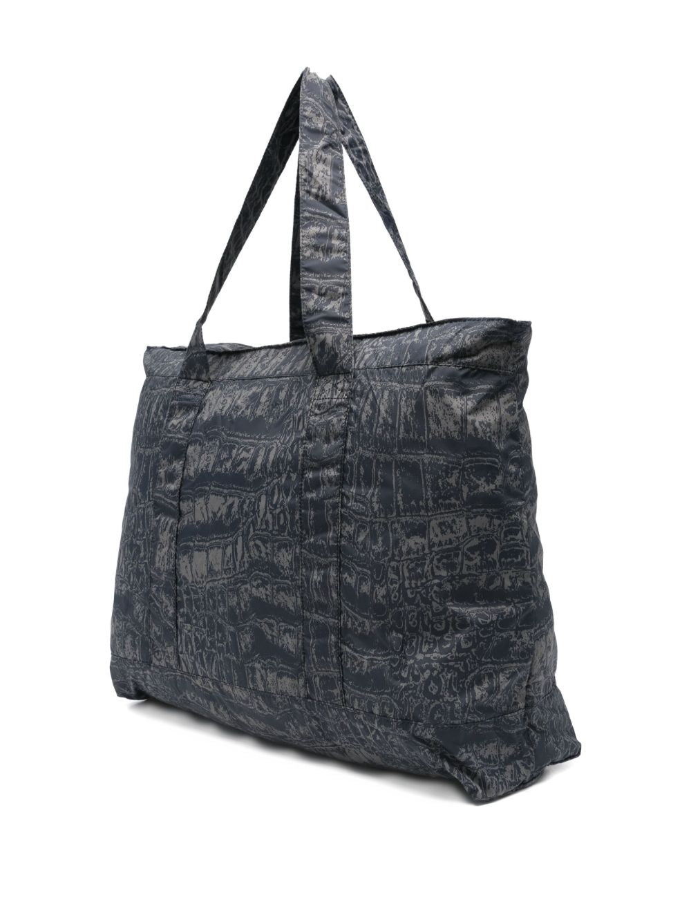 Adidas By Stella McCartney Foldable bag with a slightly shiny crocodile print