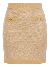 Elisabetta Franchi Skirts Beige