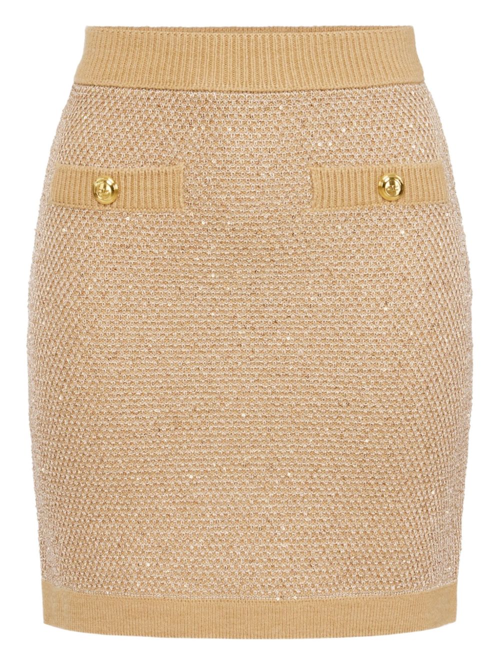 Elisabetta Franchi Skirts Beige