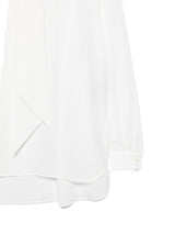 Emporio Armani Neck-tie blouse