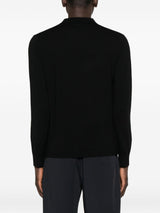 Emporio Armani Polo-neck long-sleeve sweater