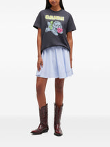 GANNI T-shirts and Polos Grey