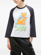 GANNI T-shirts and Polos White