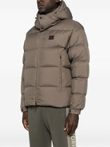 Emporio Armani Hooded padded coat