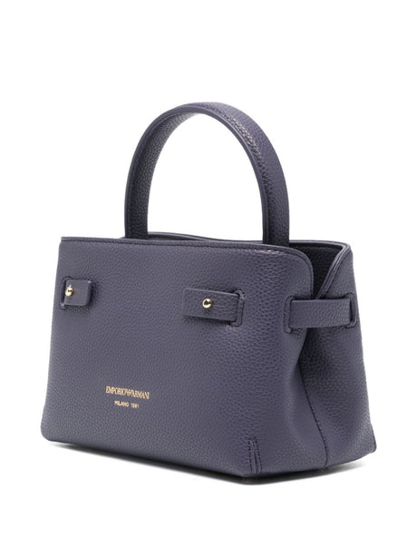 Emporio Armani Mini knotted-detail tote bag