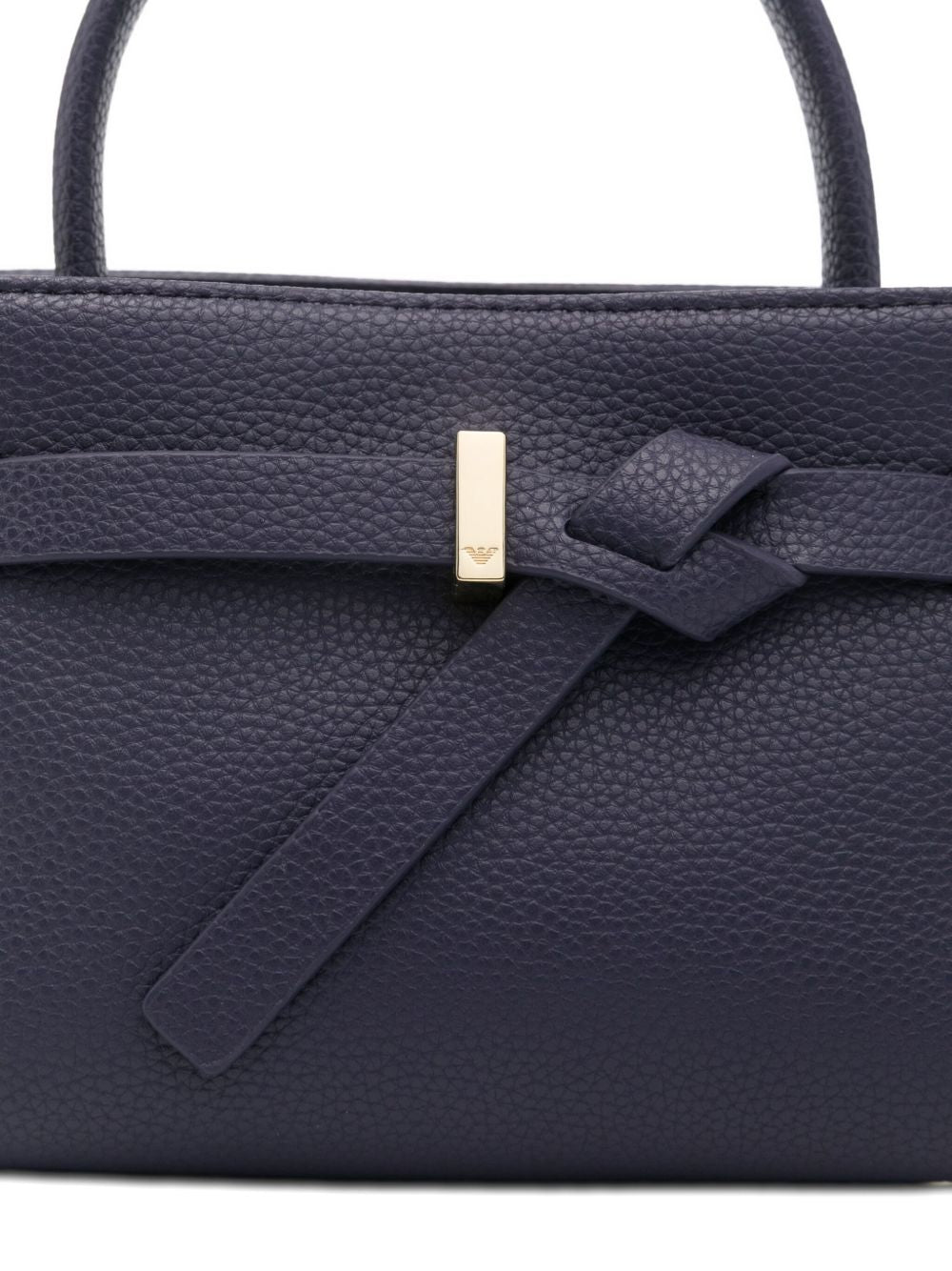 Emporio Armani Mini knotted-detail tote bag