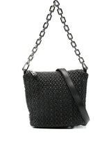 Emporio Armani Small Hobo Bag in Embossed Leather
