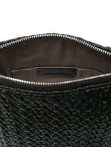 Emporio Armani Small Hobo Bag in Embossed Leather
