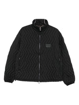 Emporio Armani Quilted-chevron jacket