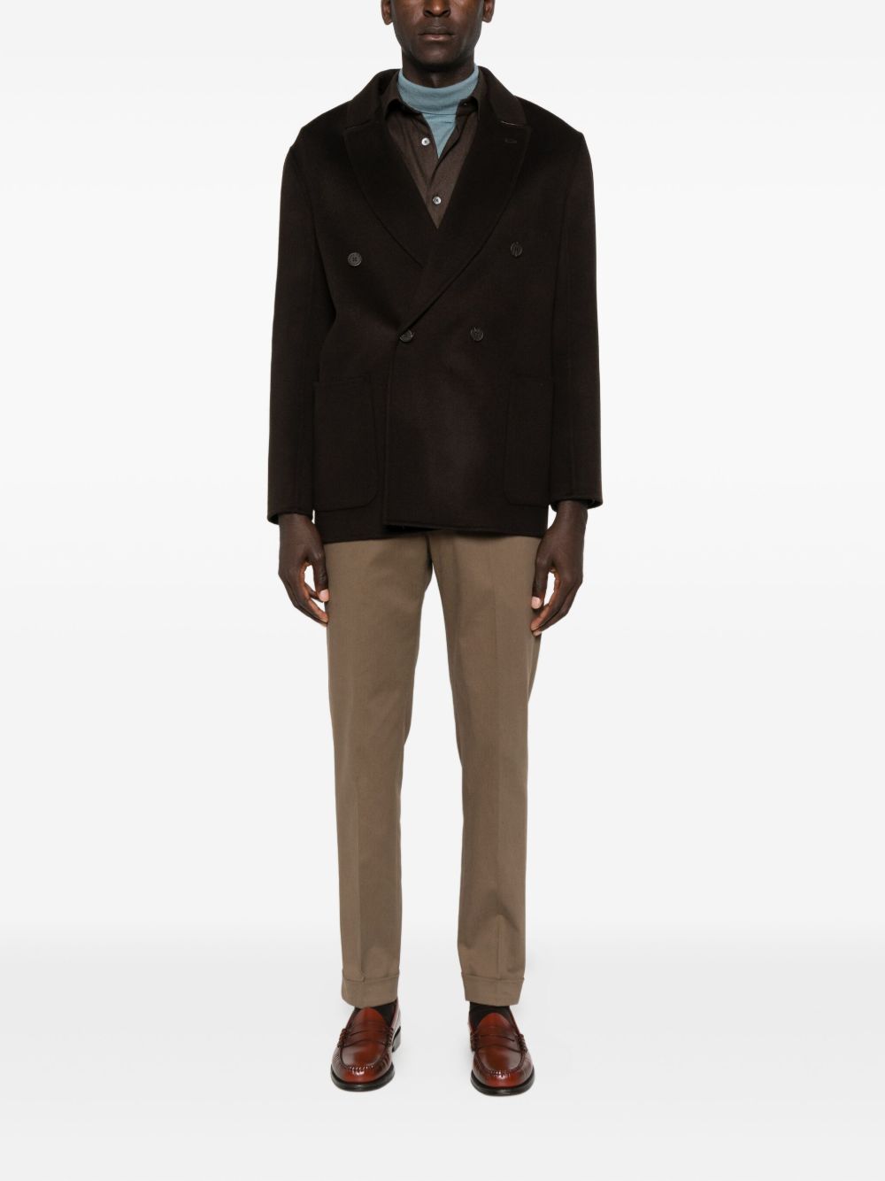 EMPORIO ARMANI EXCLUSIVE Jackets Brown