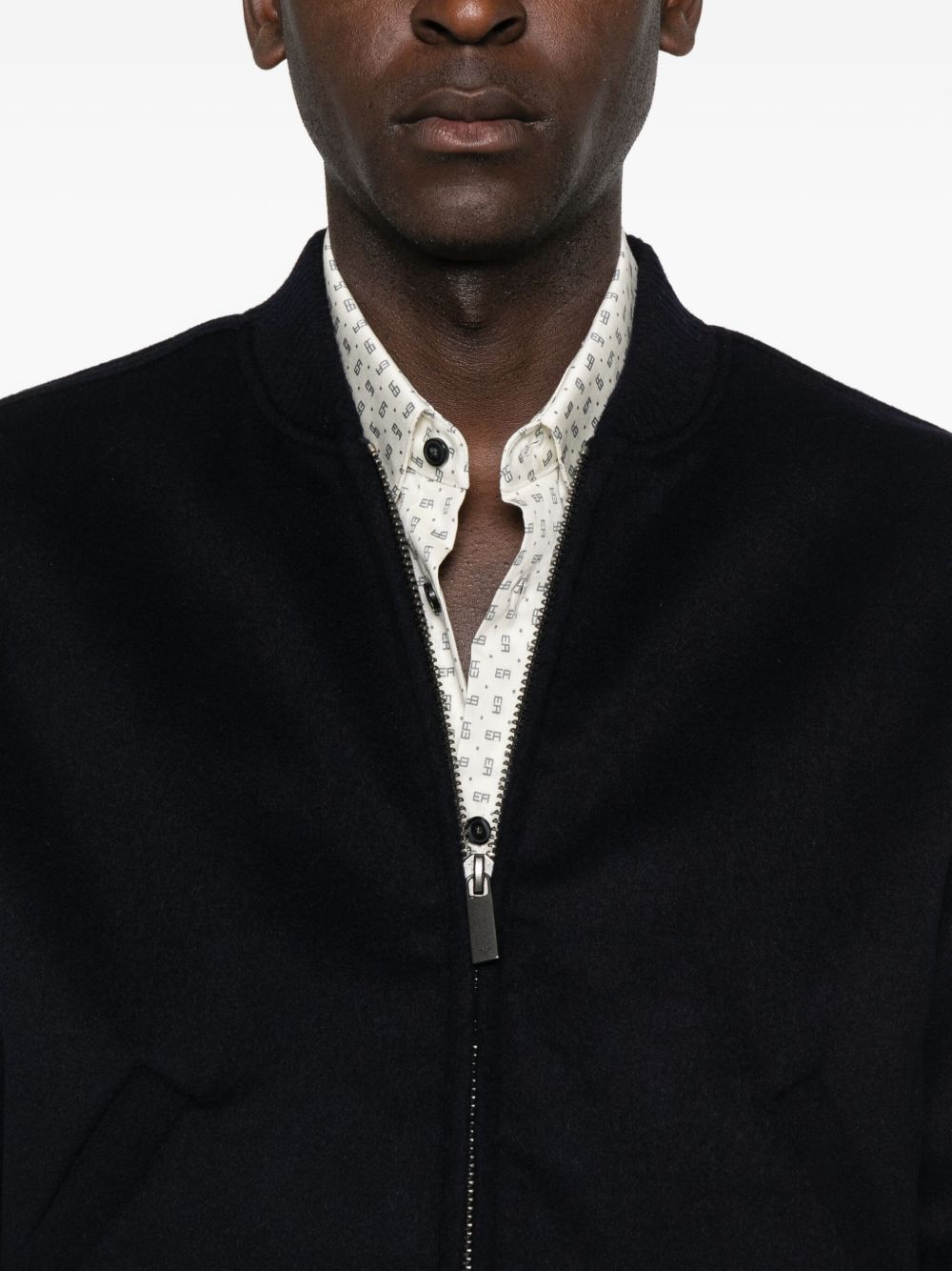 Emporio Armani Zip-front bomber jacket