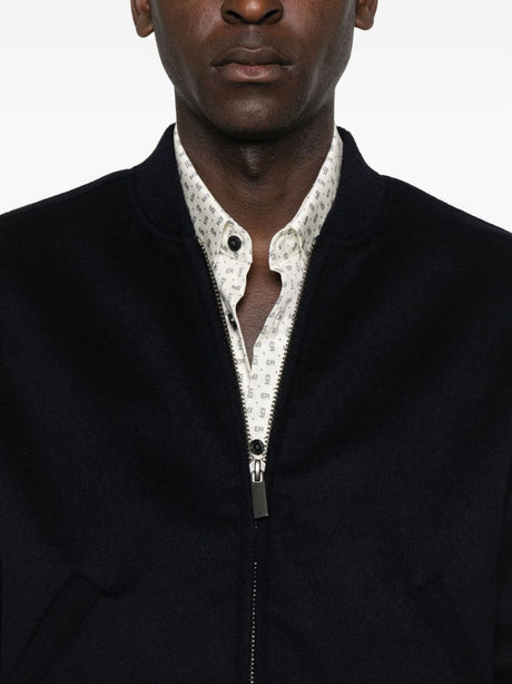 Emporio Armani Zip-front bomber jacket